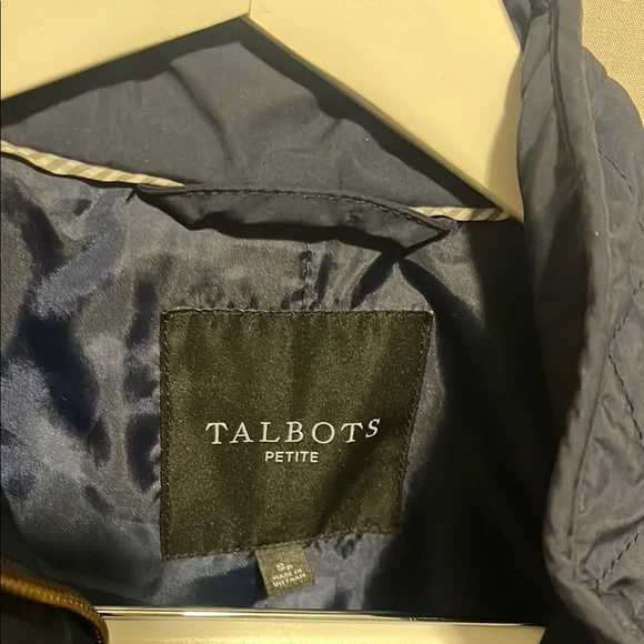 Talbots Navy Quilted Jacket for Men - Picture 2 of 3